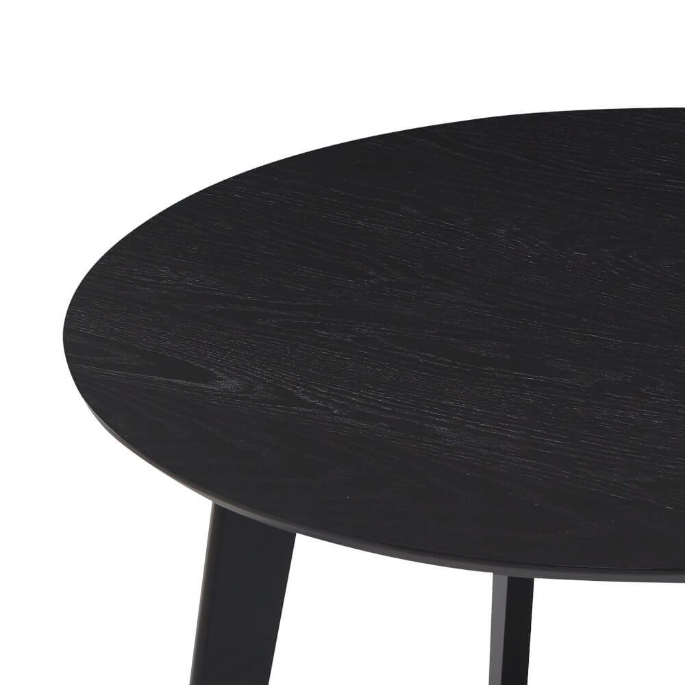 โต๊ะอาหารกลม EVERGREEN FURNITURE T-105  105 X 105 X 74  สีดำ_1
